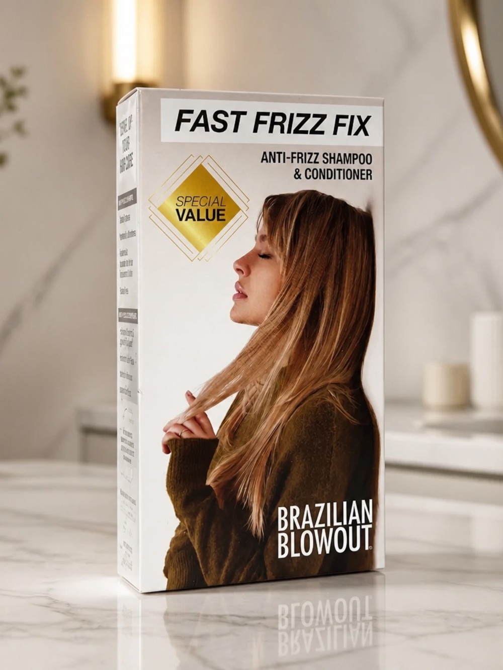 Brazilian Blowout Anti-Frizz Shampoo & Conditioner 12oz each ##